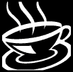 steaming coffee